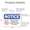 Signmission No Cellular Phones Or Camera, 14 in W x Rectangle, Aluminum OS-2PACK-NS-A-1014-L-14435 - alternate 2